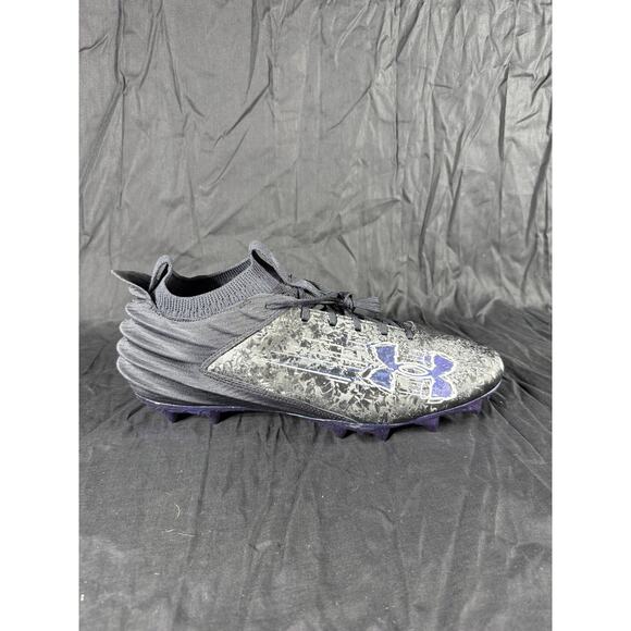 Under Armour Highlight Turf Shoes Mens 14 Football Soccer Cleats Iridescent So - Picture 2 of 11